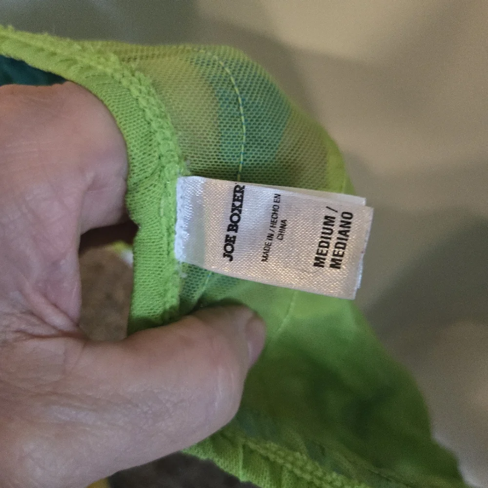 Joe Boxer rare ADORABLE lace sheer bikini set szM/L - Picture 7 of 8